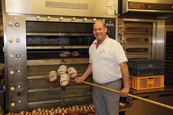 Bernd Sohns von der Bäckerei Sohns 