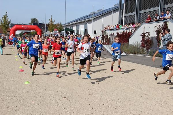 Schulklassenwettbewerb beim Volkslauf