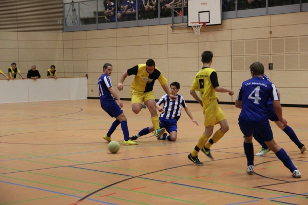Spannende Spiele in der Halle