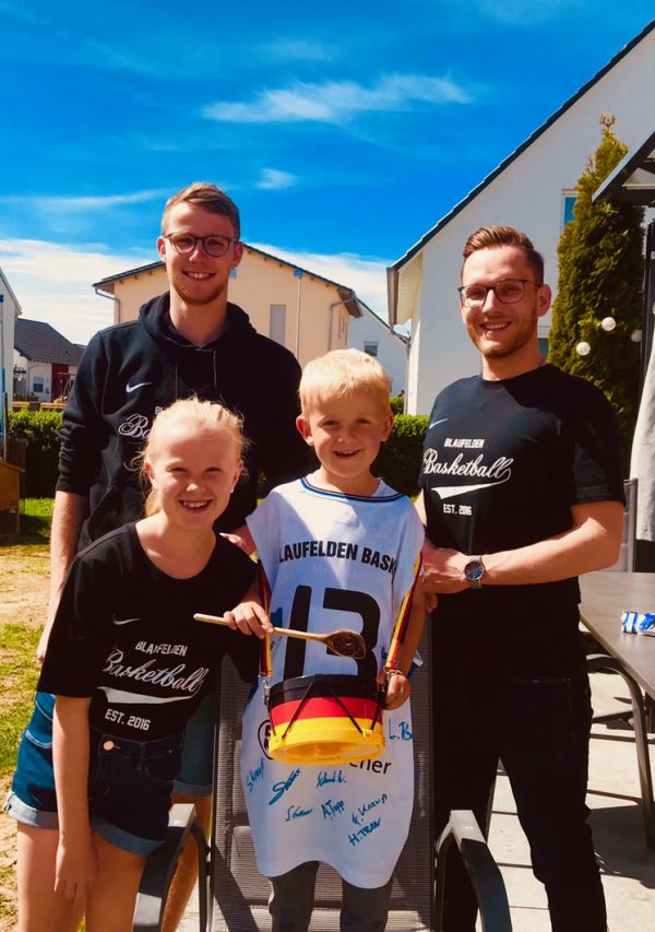 Die Baskets sagen DANKE