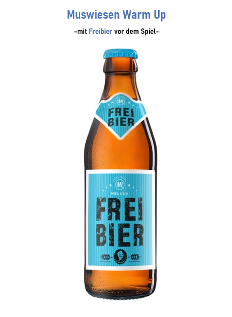 Freibier zur Muswiese Freibier zur Muswiese