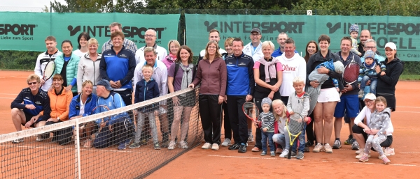 Teilnehmer beim Mixed-Turnier 2019