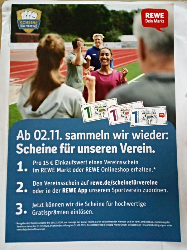 Scheine für den TSV