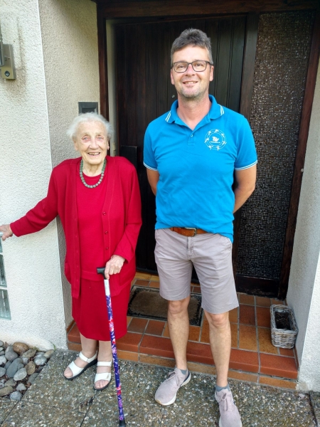 Glückwunsch an Margarete Prinzl