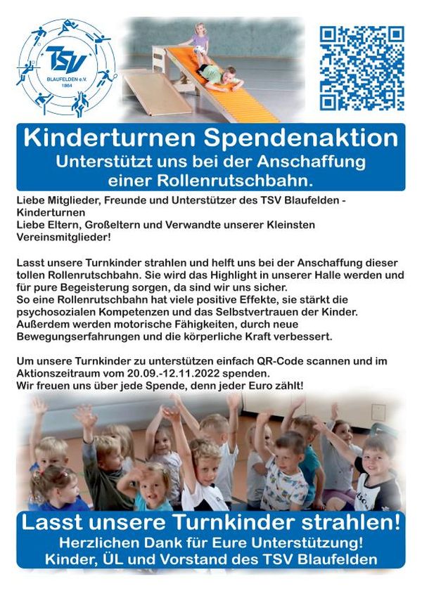 Spende Kinderturnen