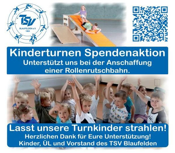 Spendenaktion Turnen