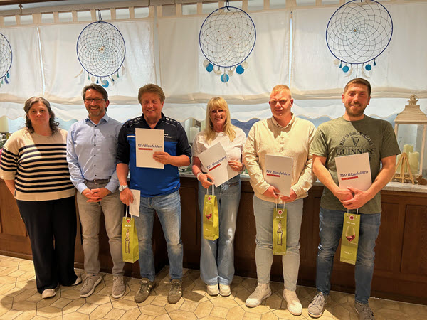 Ehrung für 25 Jahre Mitgliedschaft